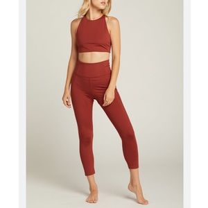 Girlfriend Collective high rise leggings - Small in Sedona